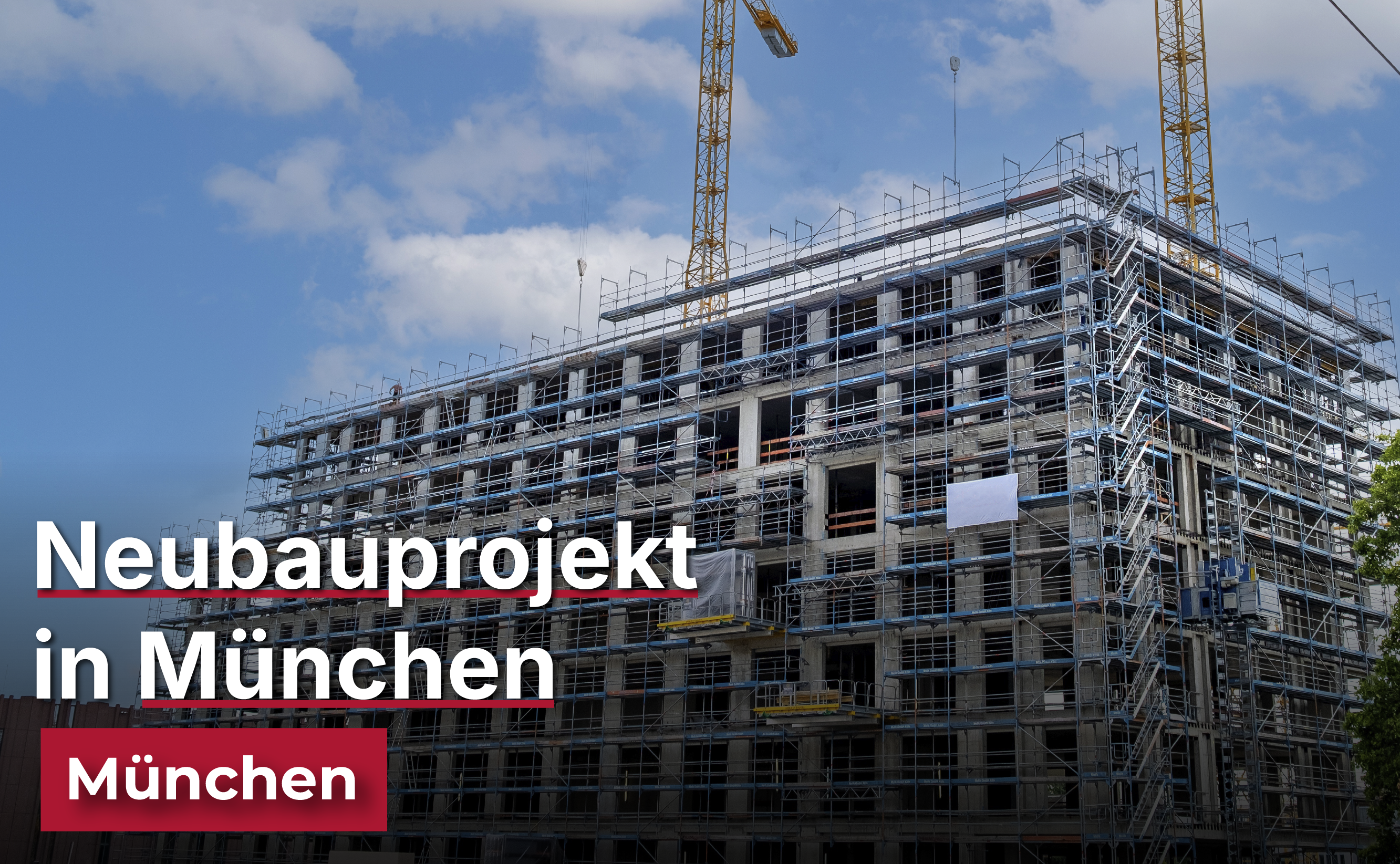 Start eines neuen Projekts in München